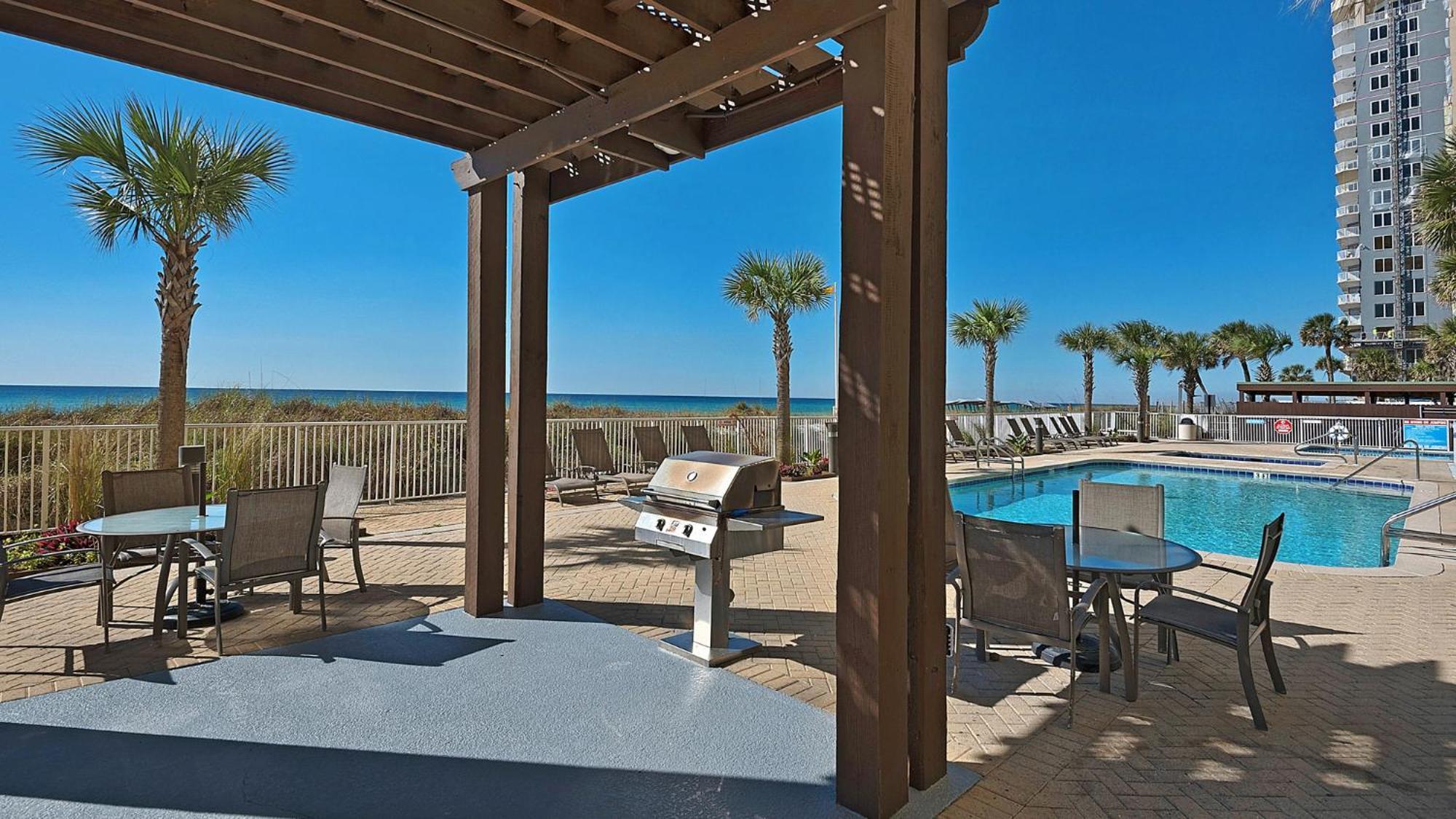 Parking Included-Beachfront 2Bd Ocean Villa! Gorgeous Amenities, Private Complex Panama City Beach Kültér fotó