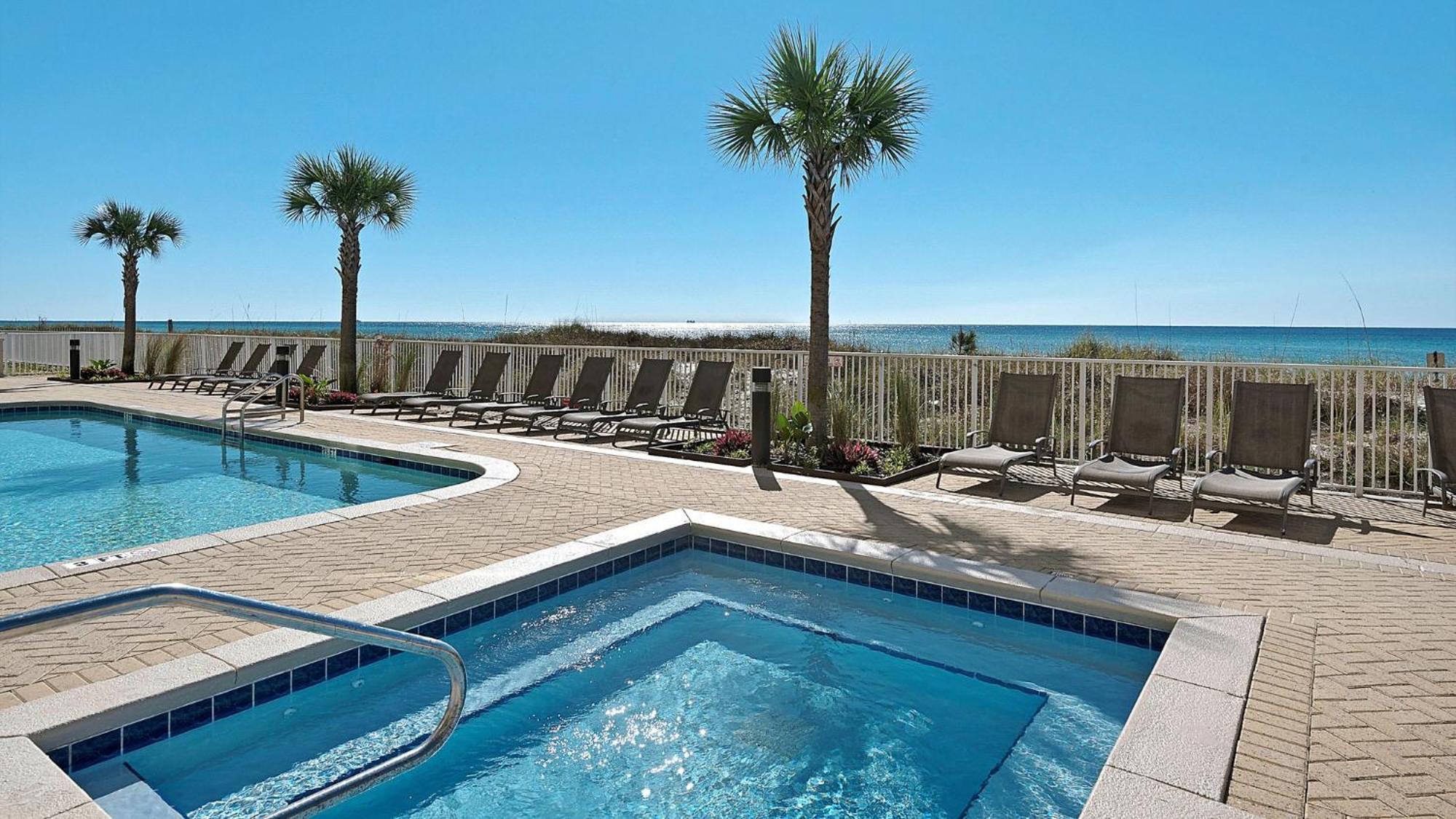 Parking Included-Beachfront 2Bd Ocean Villa! Gorgeous Amenities, Private Complex Panama City Beach Kültér fotó