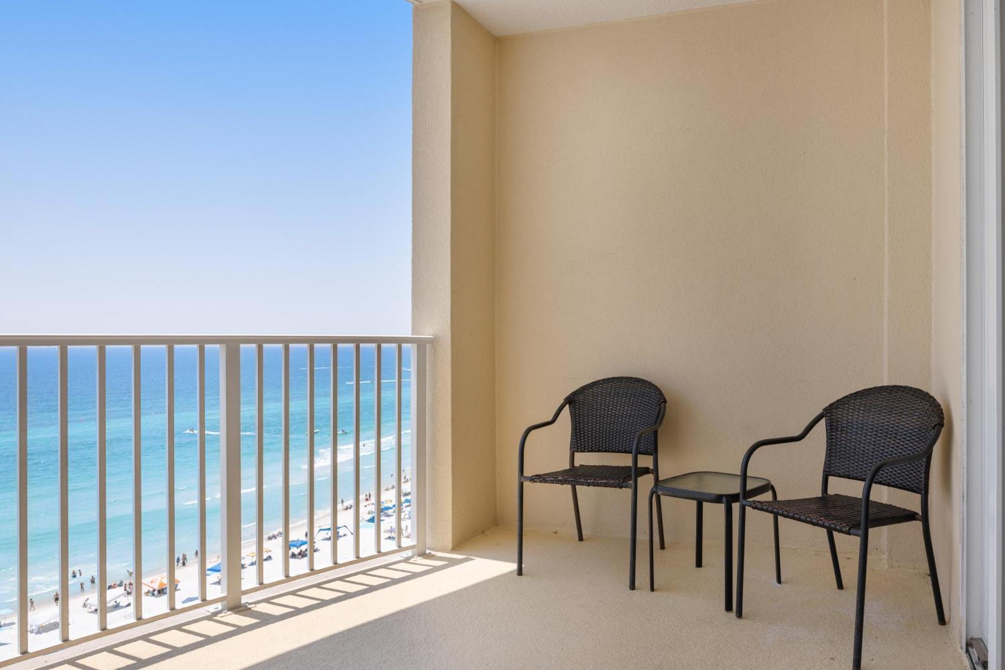 Parking Included-Beachfront 2Bd Ocean Villa! Gorgeous Amenities, Private Complex Panama City Beach Kültér fotó