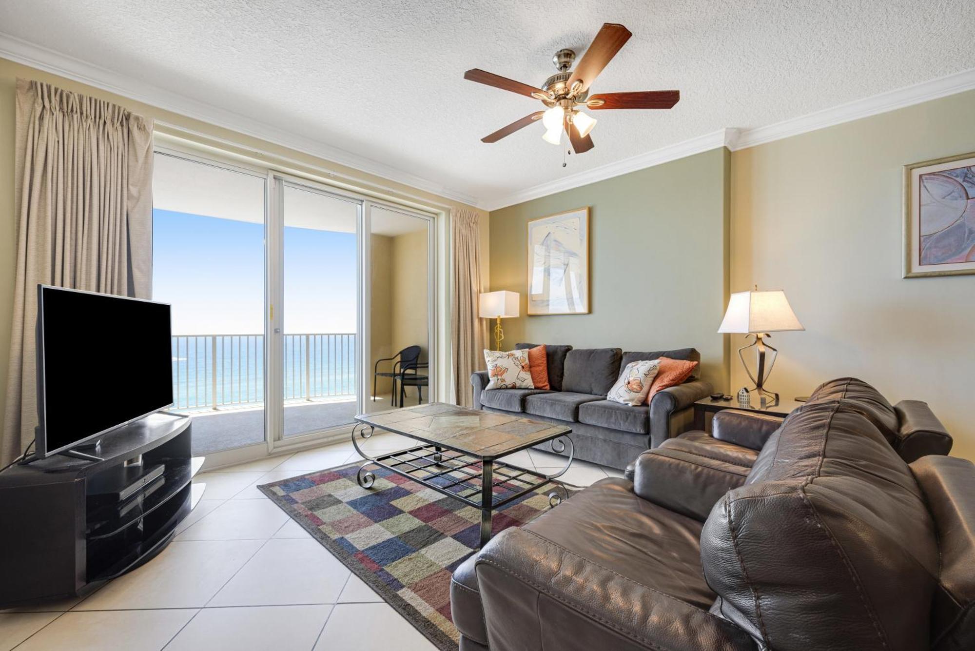 Parking Included-Beachfront 2Bd Ocean Villa! Gorgeous Amenities, Private Complex Panama City Beach Kültér fotó