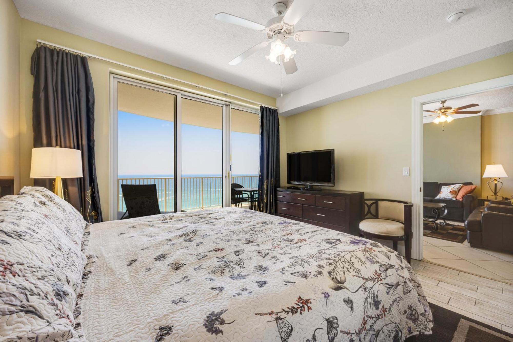 Parking Included-Beachfront 2Bd Ocean Villa! Gorgeous Amenities, Private Complex Panama City Beach Kültér fotó